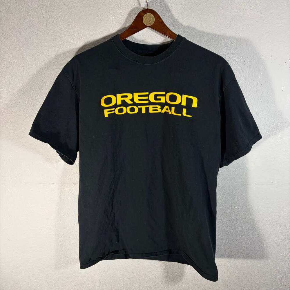 Team Nike Oregon Football T-Shirt Black Yellow